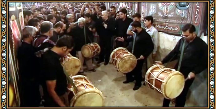 مراسم سنج و دمام محله ی شیخ سعدون (کوی کوتی)