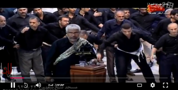 شب عاشورا ۱۳۹۲ مسجد شیخ سعدون – حاج اسماعیل ایراندوست