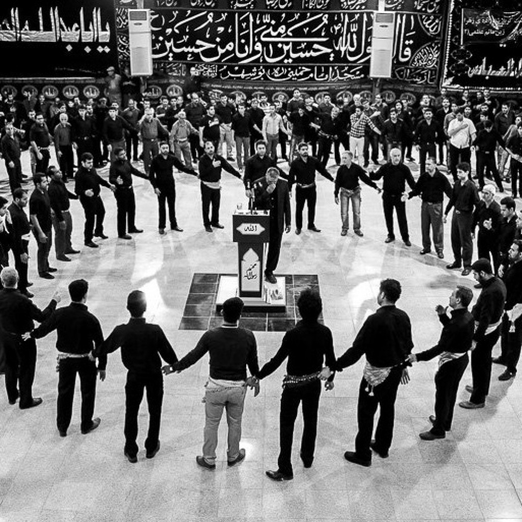سینه زنی شب عاشورای حسینی